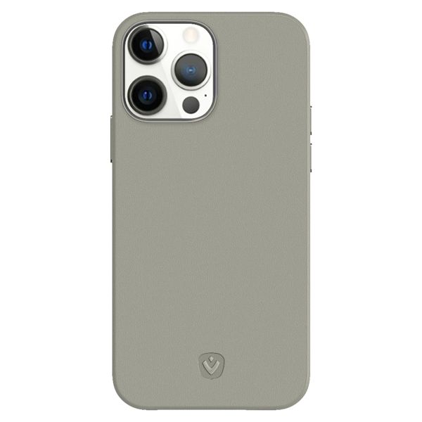 Valenta Coque en cuir Luxe iPhone 13 Pro Max - Gris