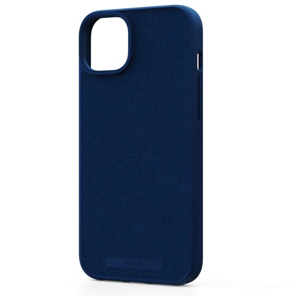 Njorð Collections Coque daim Comfort+ MagSafe iPhone 15 Plus - Blue