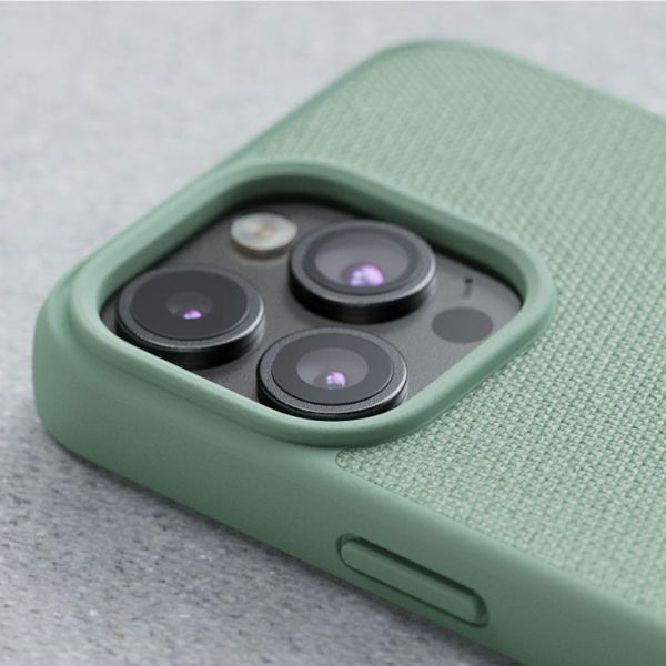 Njorð Collections Coque en tissu MagSafe iPhone 15 Plus - Turquoise