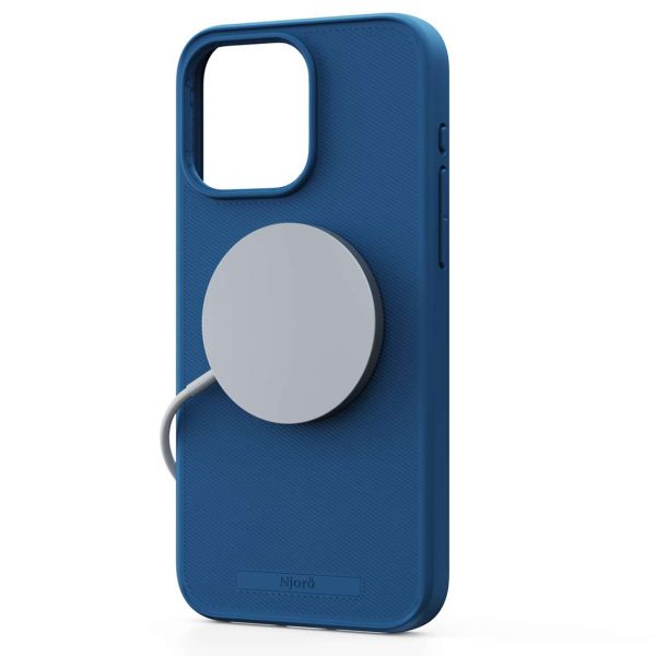 Njorð Collections Coque Slim MagSafe iPhone 15 Pro Max - Blue