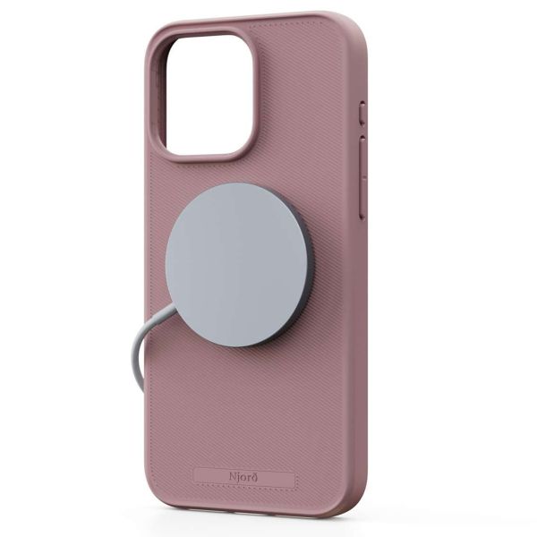 Njorð Collections Coque Slim MagSafe iPhone 15 Pro Max - Pink Blush