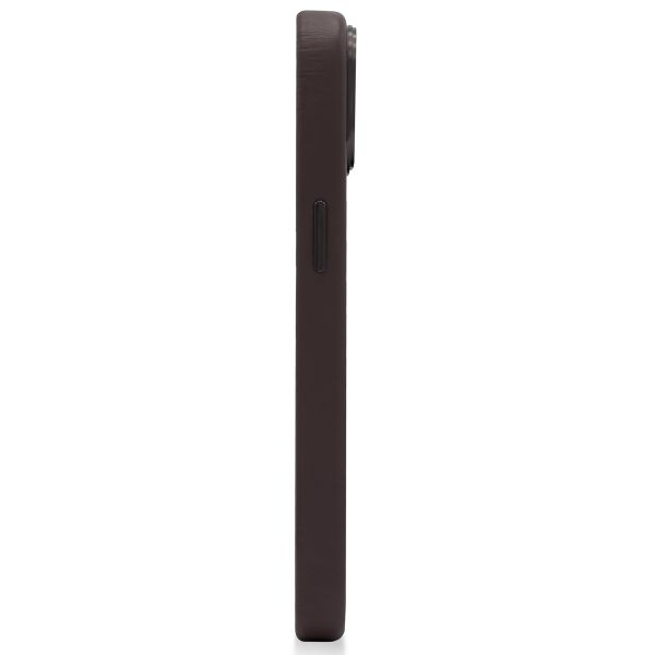 Decoded Coque en cuir MagSafe iPhone 14 - Noir