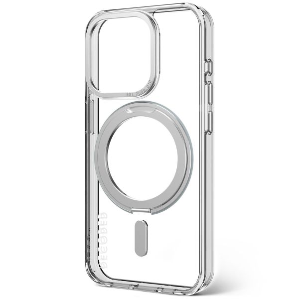 Decoded ﻿Coque Clear Stand avec MagSafe iPhone 15 Pro - Transparent