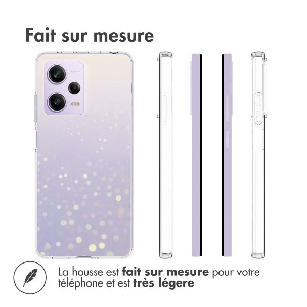 Accezz Coque Clear Xiaomi Redmi Note 12 Pro - Transparent