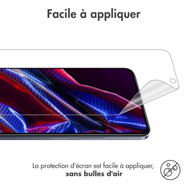 imoshion Protection d'écran Film 3 pack Xiaomi Poco X5 5G