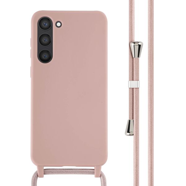 iMoshion ﻿Coque en silicone avec cordon Samsung Galaxy S23 Plus - Sand Pink