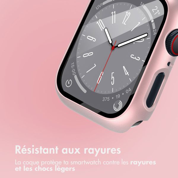 imoshion Coque rigide à couverture complète Apple Watch Series 4 / 5 / 6 / SE - 44 mm - Rose