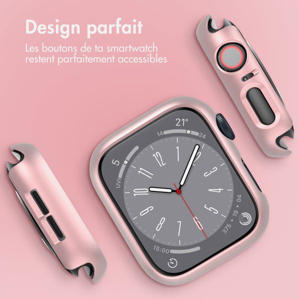 imoshion Coque rigide à couverture complète Apple Watch Series 4 / 5 / 6 / SE - 44 mm - Rose