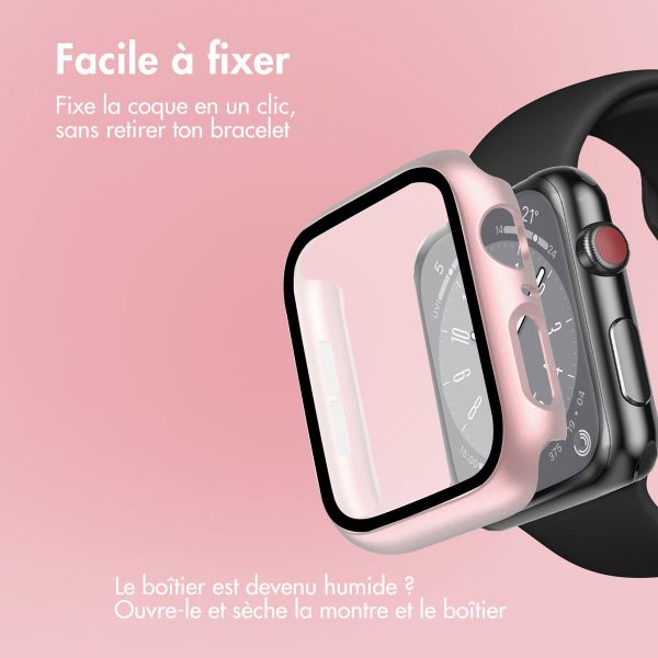 imoshion Coque rigide à couverture complète Apple Watch Series 4 / 5 / 6 / SE - 44 mm - Rose