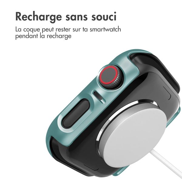 imoshion Coque rigide à couverture complète Apple Watch Series 4 / 5 / 6 / SE - 40 mm - Vert foncé