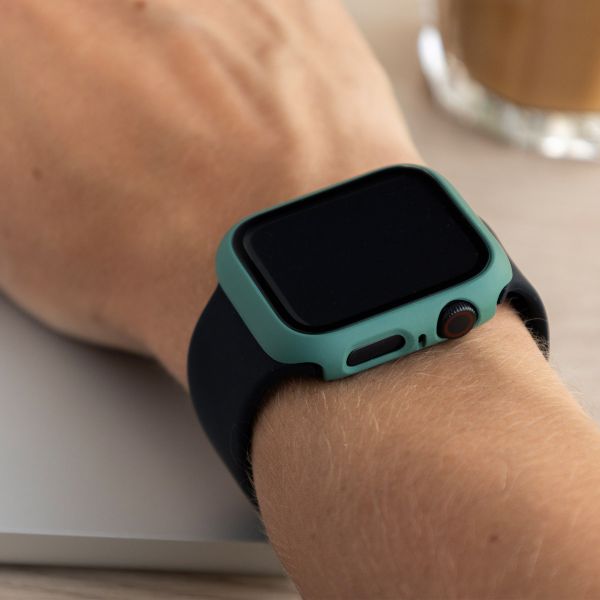 imoshion Coque rigide à couverture complète Apple Watch Series 7 / 8 / 9 - 41 mm - Vert foncé