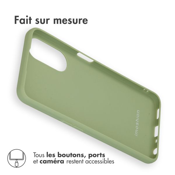 imoshion Coque Couleur Oppo A78 (4G) - Olive Green