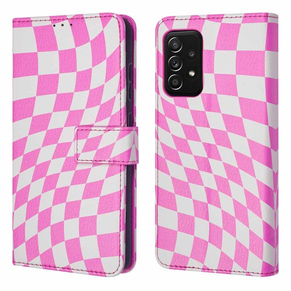 imoshion ﻿Étui de téléphone portefeuille Design Samsung Galaxy A52(s) (5G/4G) - Retro Pink