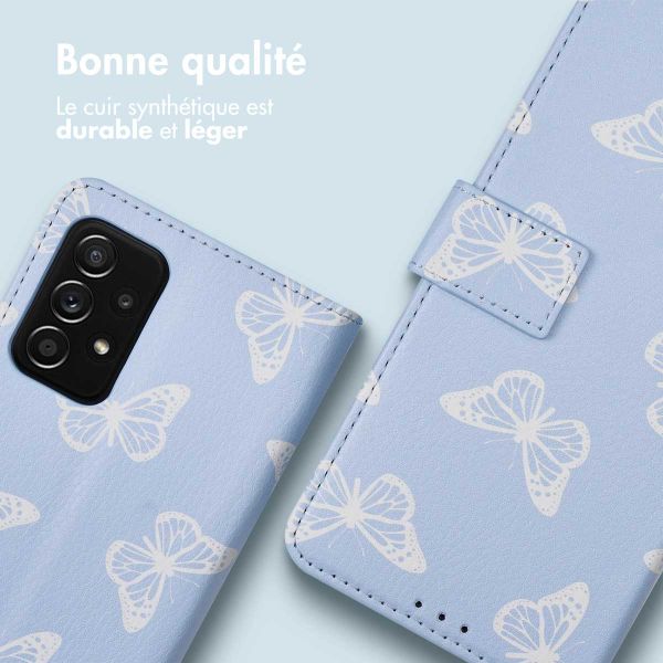 iMoshion ﻿Étui de téléphone portefeuille Design Samsung Galaxy A52(s) (5G/4G) - Butterfly