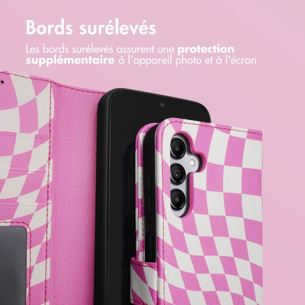 iMoshion ﻿Étui de téléphone portefeuille Design Samsung Galaxy A14 (5G/4G) - Retro Pink