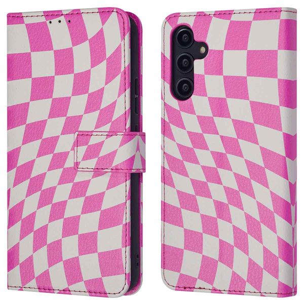 iMoshion ﻿Étui de téléphone portefeuille Design Samsung Galaxy A14 (5G/4G) - Retro Pink