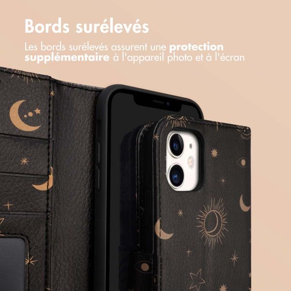 iMoshion ﻿Étui de téléphone portefeuille Design iPhone 11 - Sky Black