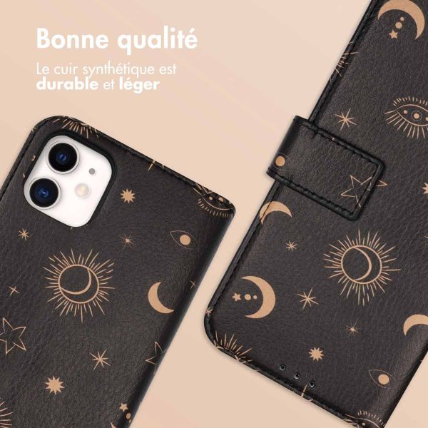 iMoshion ﻿Étui de téléphone portefeuille Design iPhone 11 - Sky Black