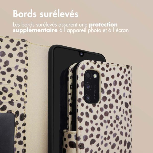 iMoshion ﻿Étui de téléphone portefeuille Design Samsung Galaxy A41 - Black And White Dots