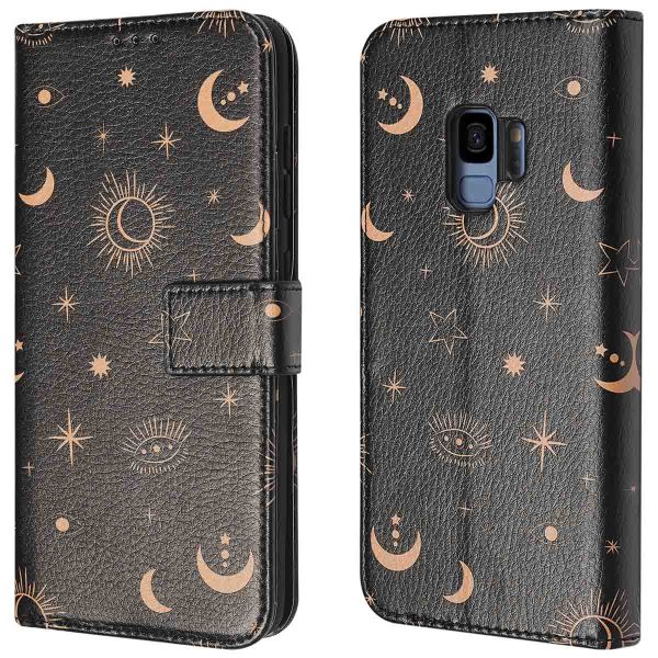 iMoshion ﻿Étui de téléphone portefeuille Design Samsung Galaxy S9 - Sky Black