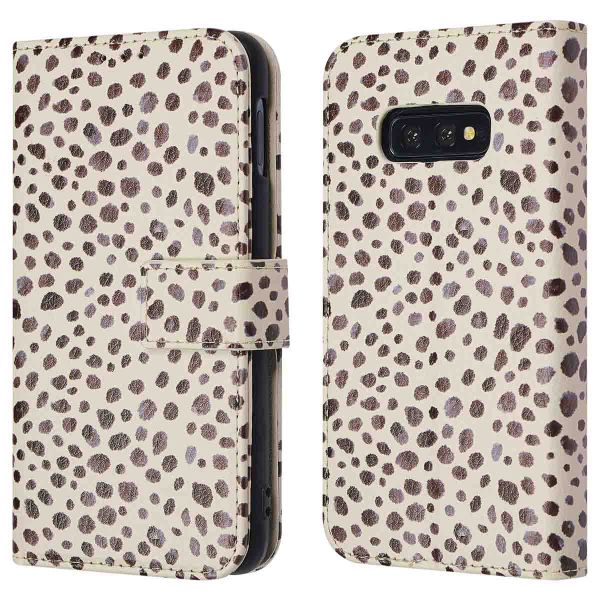 iMoshion ﻿Étui de téléphone portefeuille Design Samsung Galaxy S10e - Black And White Dots