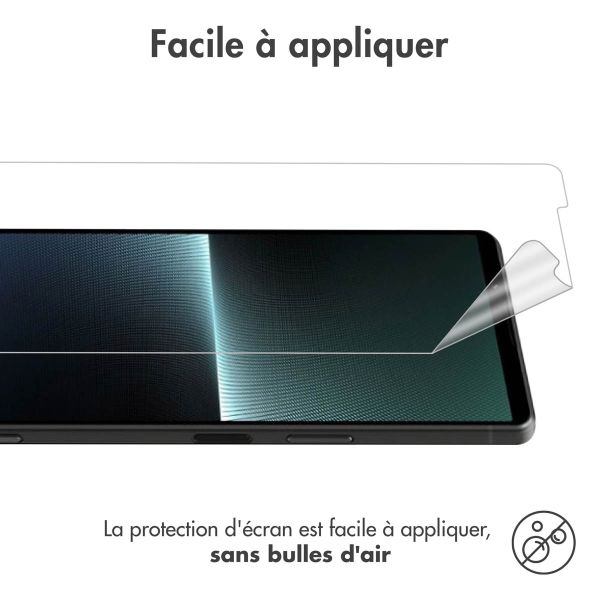 imoshion Protection d'écran Film 3 pack Sony Xperia 1 V