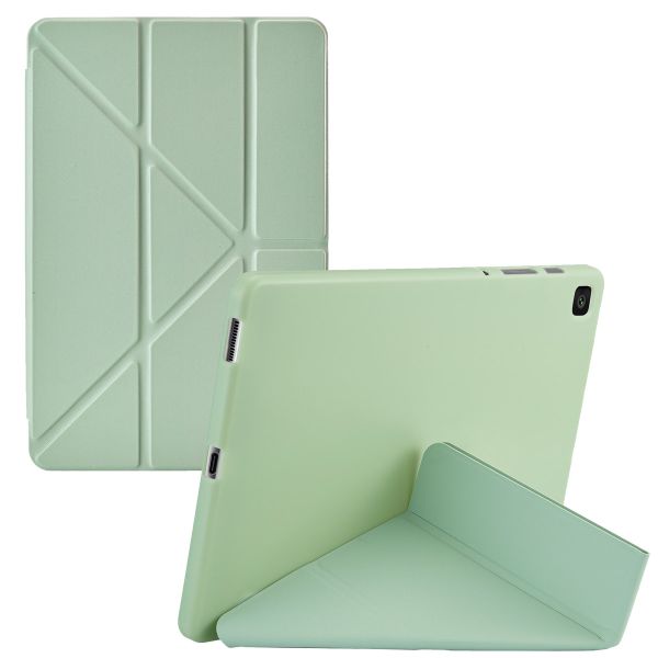 imoshion Coque tablette Origami Samsung Galaxy Tab S6 Lite / Tab S6 Lite (2022) / Tab S6 Lite (2024) - Vert clair