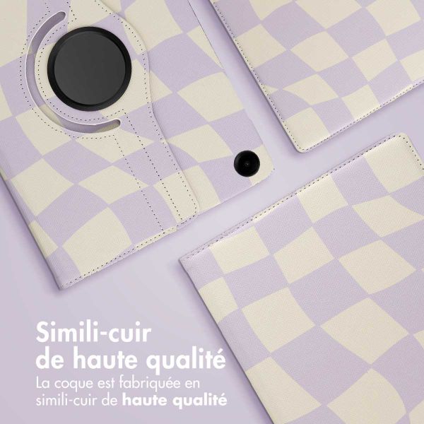 iMoshion Coque tablette Design rotatif à 360° Samsung Galaxy Tab A9 Plus - Dancing Cubes
