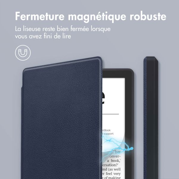 imoshion Slim Soft Sleepcover Pocketbook Verse / Verse Pro / Vivlio Light / Light HD - Bleu foncé