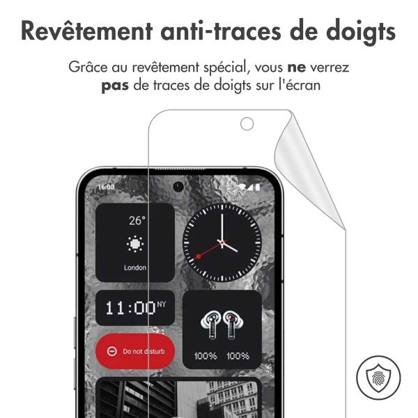 imoshion Protection d'écran Film 3 pack Nothing Phone (2) - Transparent