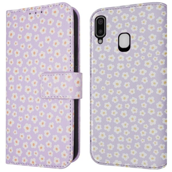 iMoshion Étui de téléphone portefeuille Design Samsung Galaxy A20e - White Daisy