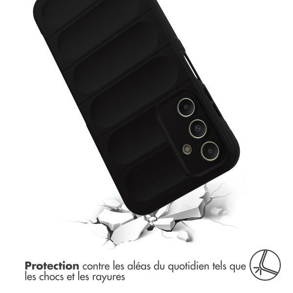 iMoshion Coque arrière EasyGrip Samsung Galaxy A15 (5G/4G) - Noir
