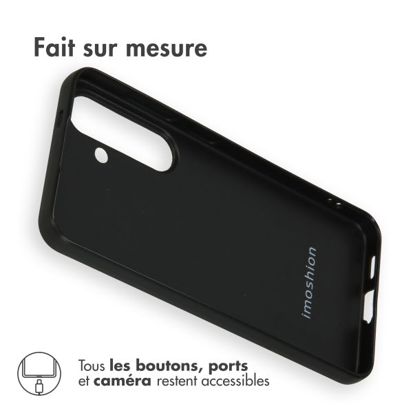 iMoshion Coque Couleur Samsung Galaxy S24 - Noir