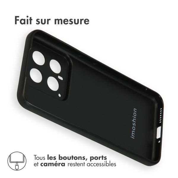 iMoshion Coque Couleur Xiaomi 14 - Noir