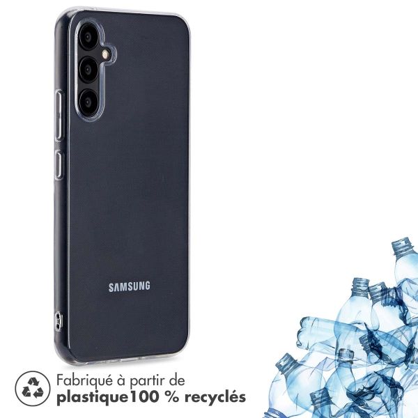 Accezz Coque Clear 100% recyclée Samsung Galaxy A34 (5G/4G) - Transparent