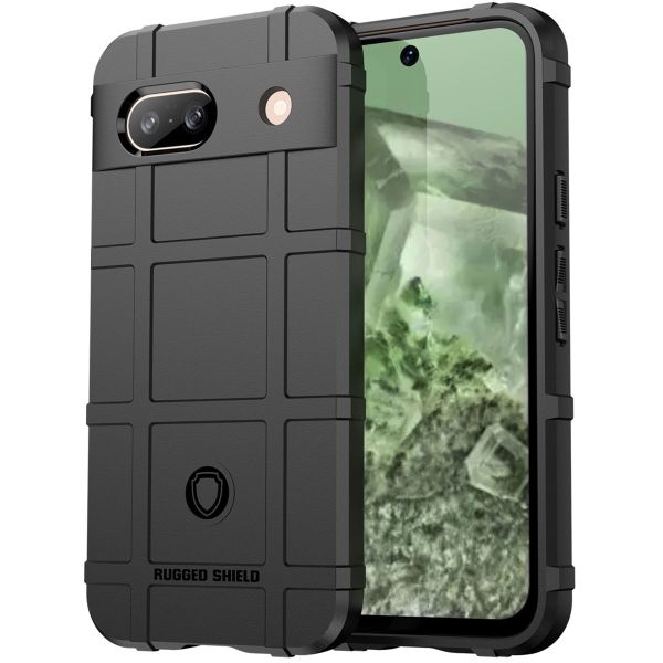 iMoshion Coque Arrière Rugged Shield Google Pixel 8a - Noir