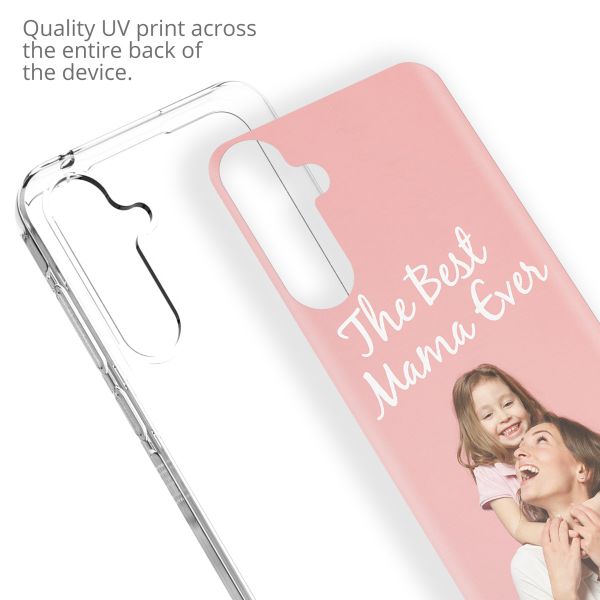 Concevez votre propre coque en gel Samsung Galaxy A35 - Transparent