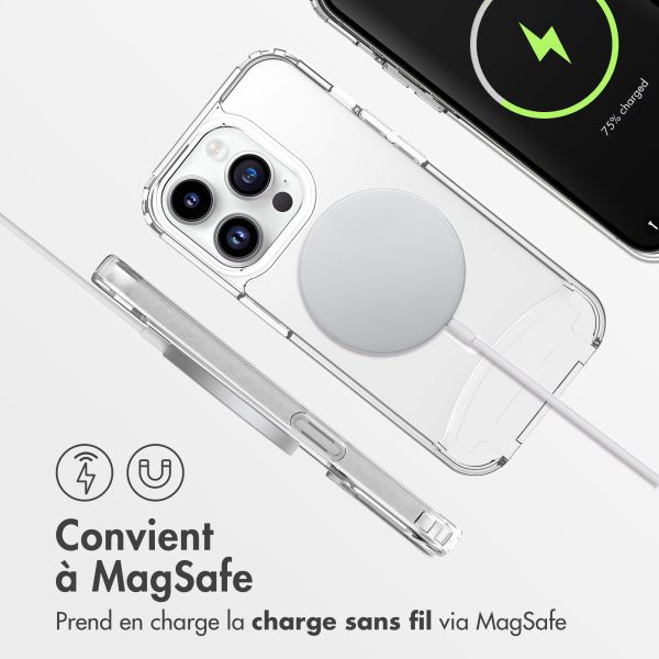 imoshion Coque MagSafe avec cordon amovible iPhone 14 Pro - Transparent