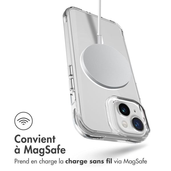 iMoshion Coque Rugged Air MagSafe iPhone 15 Plus - Transparent