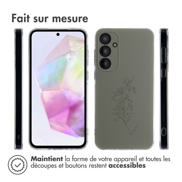 imoshion Coque Design Samsung Galaxy A35 - Floral Green