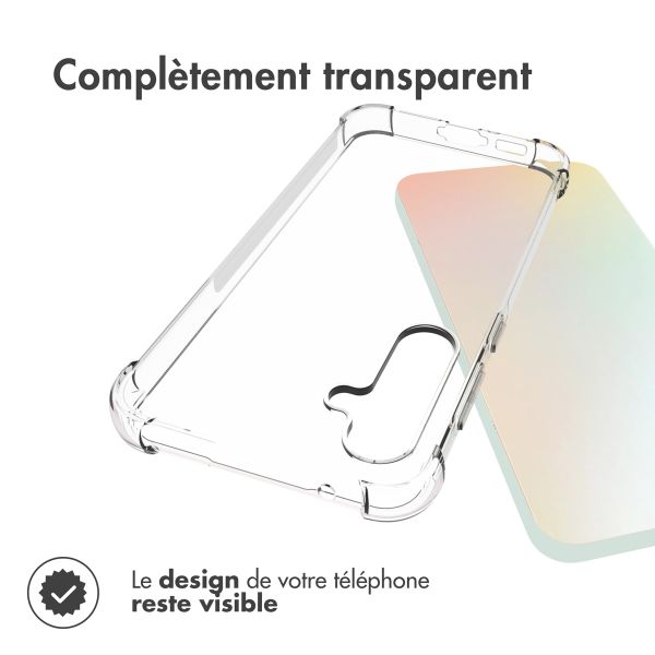 Accezz Coque Clear Samsung Galaxy S23 FE - Transparent