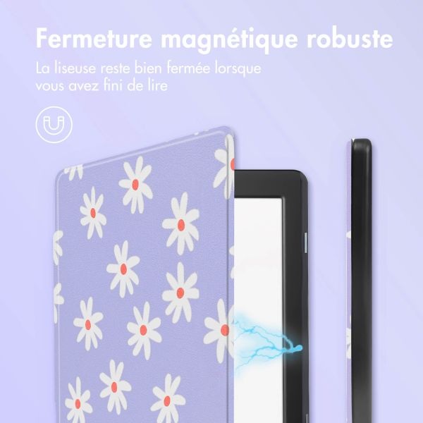 iMoshion Design Slim Hard Sleepcover Tolino Page 2 - Flowers Distance