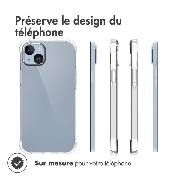 iMoshion Coque antichoc iPhone 15 Plus - Transparent