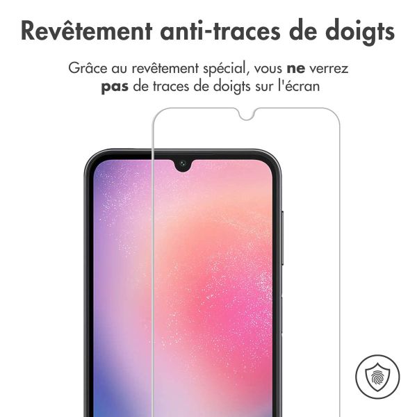 iMoshion Protection d'écran en verre trempé pour Samsung Galaxy A25 - Transparent