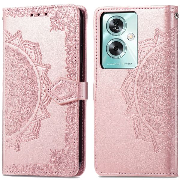 iMoshion Etui de téléphone portefeuille Mandala Oppo A79 - Rose Dorée