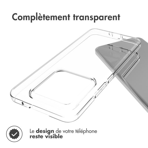 Accezz Coque Clear le Xiaomi 14 Pro - Transparent