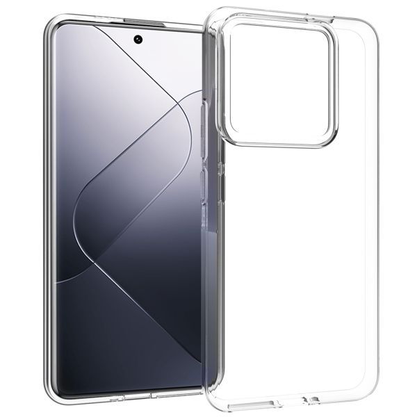 Accezz Coque Clear le Xiaomi 14 Pro - Transparent