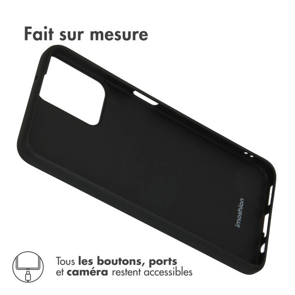 imoshion Coque Couleur Motorola Moto G34 - Noir