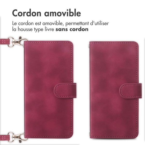 imoshion Etui de téléphone portefeuille avec cordon iPhone 11 - Rouge