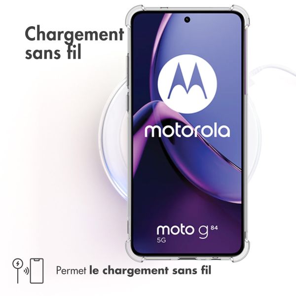 iMoshion Coque antichoc Motorola Moto G84  - Transparent